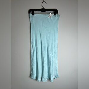 Blue Life Sandra Skirt in Eggshell Blue NWT Size L